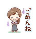 ずっと話せる！ふんわり女子（個別スタンプ：31）