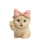 スコティッシュフォールドの子猫 （NT）.（個別スタンプ：3）