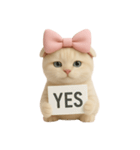 スコティッシュフォールドの子猫 （NT）.（個別スタンプ：14）