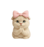 スコティッシュフォールドの子猫 （NT）.（個別スタンプ：24）
