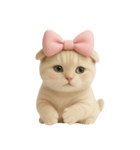 スコティッシュフォールドの子猫 （NT）.（個別スタンプ：25）