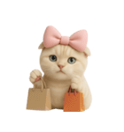 スコティッシュフォールドの子猫 （NT）.（個別スタンプ：27）