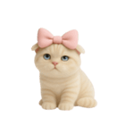 スコティッシュフォールドの子猫 （NT）.（個別スタンプ：37）