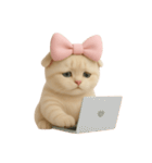 スコティッシュフォールドの子猫 （NT）.（個別スタンプ：39）