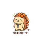 いくらハリネズミの社畜日常（個別スタンプ：1）