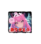 アイドルぶる女のコのスタンプ3（個別スタンプ：1）