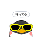 闇ペンギン【使用難易度★☆☆】（個別スタンプ：14）