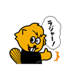 WAGYUMAFIA ビーバー スタンプ（個別スタンプ：3）