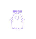 ふわもこゴースト（個別スタンプ：6）