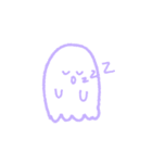 ふわもこゴースト（個別スタンプ：11）