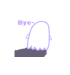 ふわもこゴースト（個別スタンプ：14）