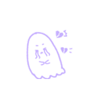 ふわもこゴースト（個別スタンプ：16）