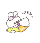 ぽわぽわうしゃぎ77〜カラフルな夏〜（個別スタンプ：11）
