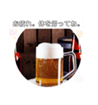 私はマラソンよりお酒が好き 躍動の挨拶（個別スタンプ：9）
