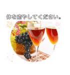 私はマラソンよりお酒が好き 躍動の挨拶（個別スタンプ：13）