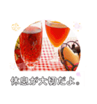 私はマラソンよりお酒が好き 躍動の挨拶（個別スタンプ：18）