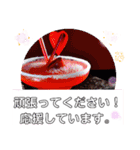 私はマラソンよりお酒が好き 躍動の挨拶（個別スタンプ：34）
