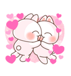 飛び出す❤️超らぶらぶ らぶうさ❤️（個別スタンプ：18）
