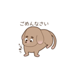 足短犬（個別スタンプ：7）