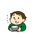 まんぷくくんの日常（個別スタンプ：4）