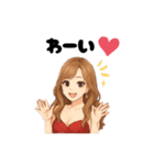 夜のお店の女の子スタンプ♡（個別スタンプ：11）