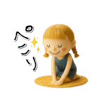 mottoのおとな女子ドール♡気持ち伝える（個別スタンプ：5）