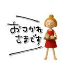 mottoのおとな女子ドール♡気持ち伝える（個別スタンプ：25）