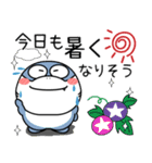 シャーク de あーる★夏の天気（個別スタンプ：3）