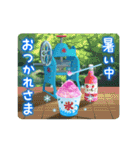 動く♪涼しい夏（個別スタンプ：5）