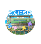 動く♪涼しい夏（個別スタンプ：11）