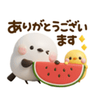 かわいい♡夏のシマエナガ（個別スタンプ：25）