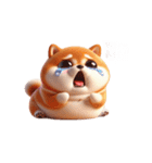 でぶ柴既読スルー中（個別スタンプ：3）