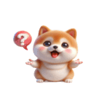 でぶ柴既読スルー中（個別スタンプ：23）