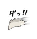 ジト目ハムスター（個別スタンプ：8）