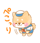 夏から秋❤️いやしばいぬ❤️柴犬/暑中/敬語（個別スタンプ：19）