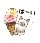 夏の毎日☆猫たちのスタンプ2（個別スタンプ：8）