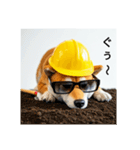 ぐでだる柴犬の現場仕事⭐(再販)（個別スタンプ：27）