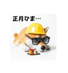 ぐでだる柴犬の現場仕事⭐(再販)（個別スタンプ：36）