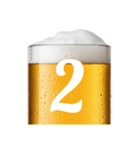 カウントダウンする生ビール⭐(再販)（個別スタンプ：4）