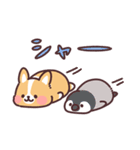 まるまるコーギーの夏休み（個別スタンプ：27）