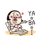 シュミーズ夏物語（個別スタンプ：4）