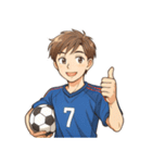 サッカー 男子 部活 スポーツ（個別スタンプ：20）