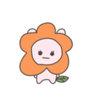 真顔のうさぴこ（個別スタンプ：7）