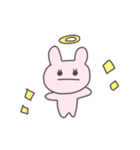 真顔のうさぴこ（個別スタンプ：28）