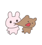 真顔のうさぴこ（個別スタンプ：32）