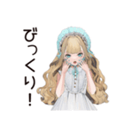 ゴシック＆ロリータガールの毎日挨拶（個別スタンプ：27）