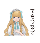 ゴシック＆ロリータガールの毎日挨拶（個別スタンプ：29）