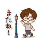 ずっと話せる！ふんわり男子（個別スタンプ：38）