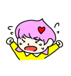 おてんばガール ぴぴ（個別スタンプ：2）