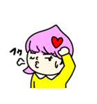 おてんばガール ぴぴ（個別スタンプ：11）